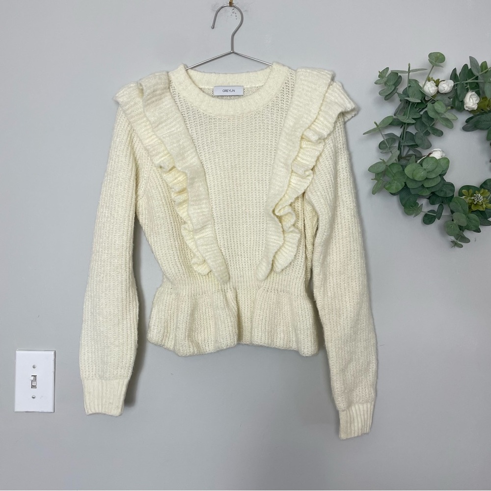 Greylin Diane Cozy Ruffled Sweater - Picture 10 of 12